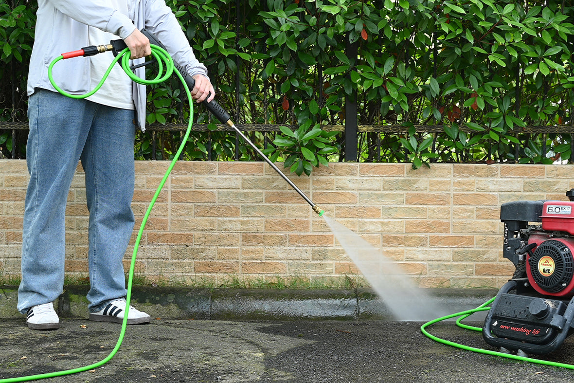 How pressure washer works