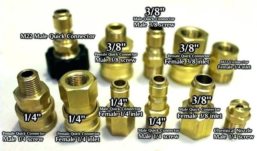 Pressure Washer Hose Fittings Guide – YAMATIC®