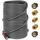 100FT Super Flexible Pressure Washer Hose with Quick Connect 3200 PSI-1