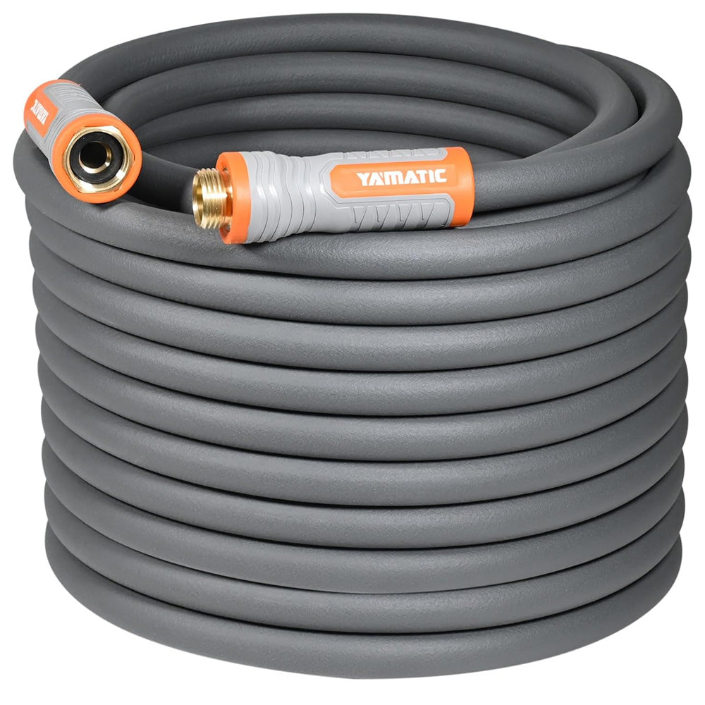 100FT Easy-grip 5/8'' Garden Hose (Grey)