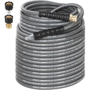 150FT 3/8" Non Marking Rubber Pressure Washer Hose 4200 PSI-1