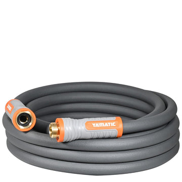 15FT Easy-grip 5/8'' Garden Hose (Grey)