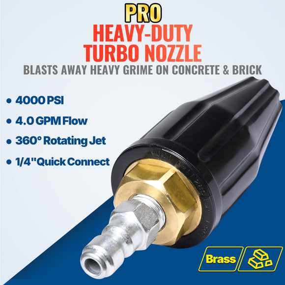 Turbo Nozzle 4000 PSI 4.0 GPM