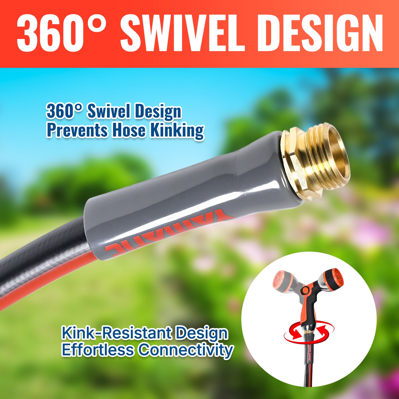 Durable 5/8'' Lead in Hose