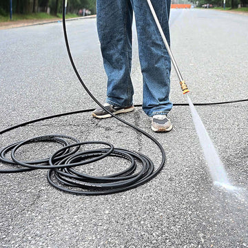 50FT Kink Resistant Pressure Washer Hose 3200 PSI - 0