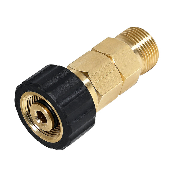 M22-14mm Female to M22-14 Male Swivel Adapter 5000PSI