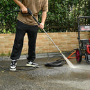 50FT Pressure Washer Hose with Extension Adapter-2