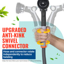 50FT Easy-grip 5/8'' Garden Hose (Grey)-4