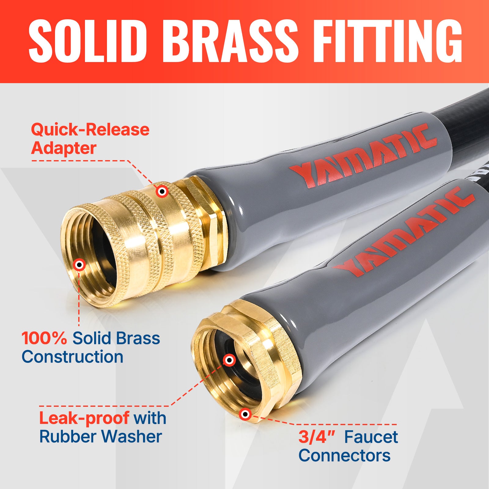 Durable 5/8'' Lead in Hose