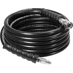 25FT 3/8" Industrial Grade Rubber Pressure Washer Hose 5000 PSI