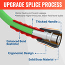 100FT Super Flexible Pressure Washer Hose 3200 PSI (Green)-5