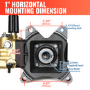 Triplex 1" Shaft Pump 4400 PSI 4.4 GPM-4