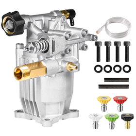 3/4" Shaft Horizontal Pump With Tips 3400 PSI @ 2.5 GPM