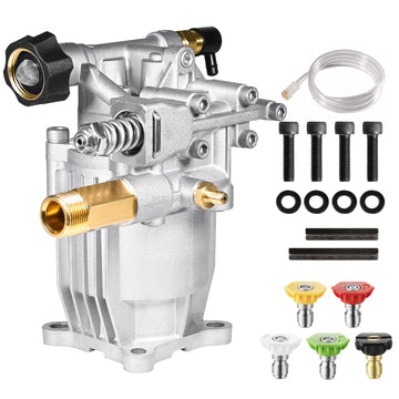 3/4" Shaft Horizontal Pump With Tips 3400 PSI @ 2.5 GPM