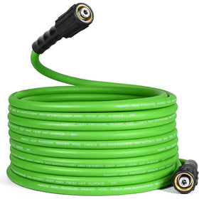50FT Flexible Pressure Washer Hose 3400 PSI