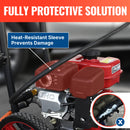 50FT Flexible Pressure Washer Hose With Heat-resistant Sleeve 3400 PSI-3