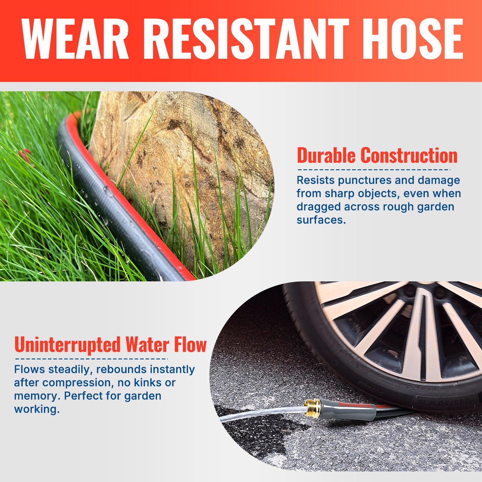 Durable 5/8'' Lead in Hose