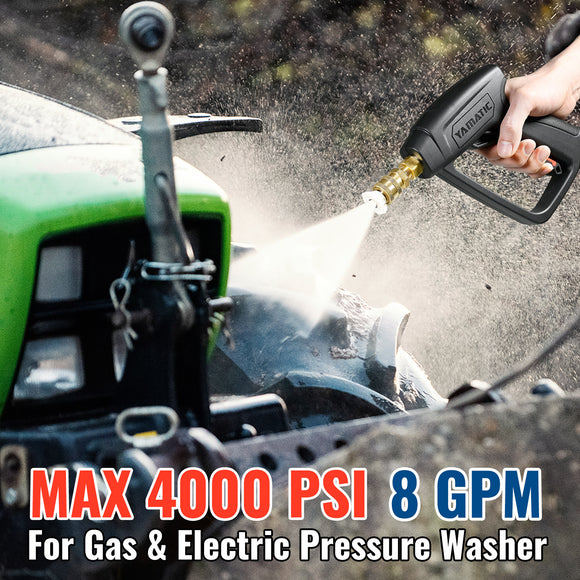 Short Pressure Washer Gun 4000 PSI