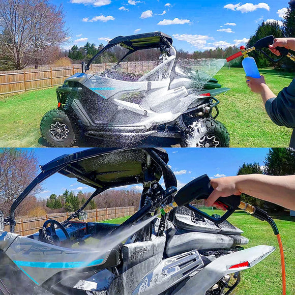 Short Pressure Washer Gun 3/8" Swivel Inlet 4000 PSI