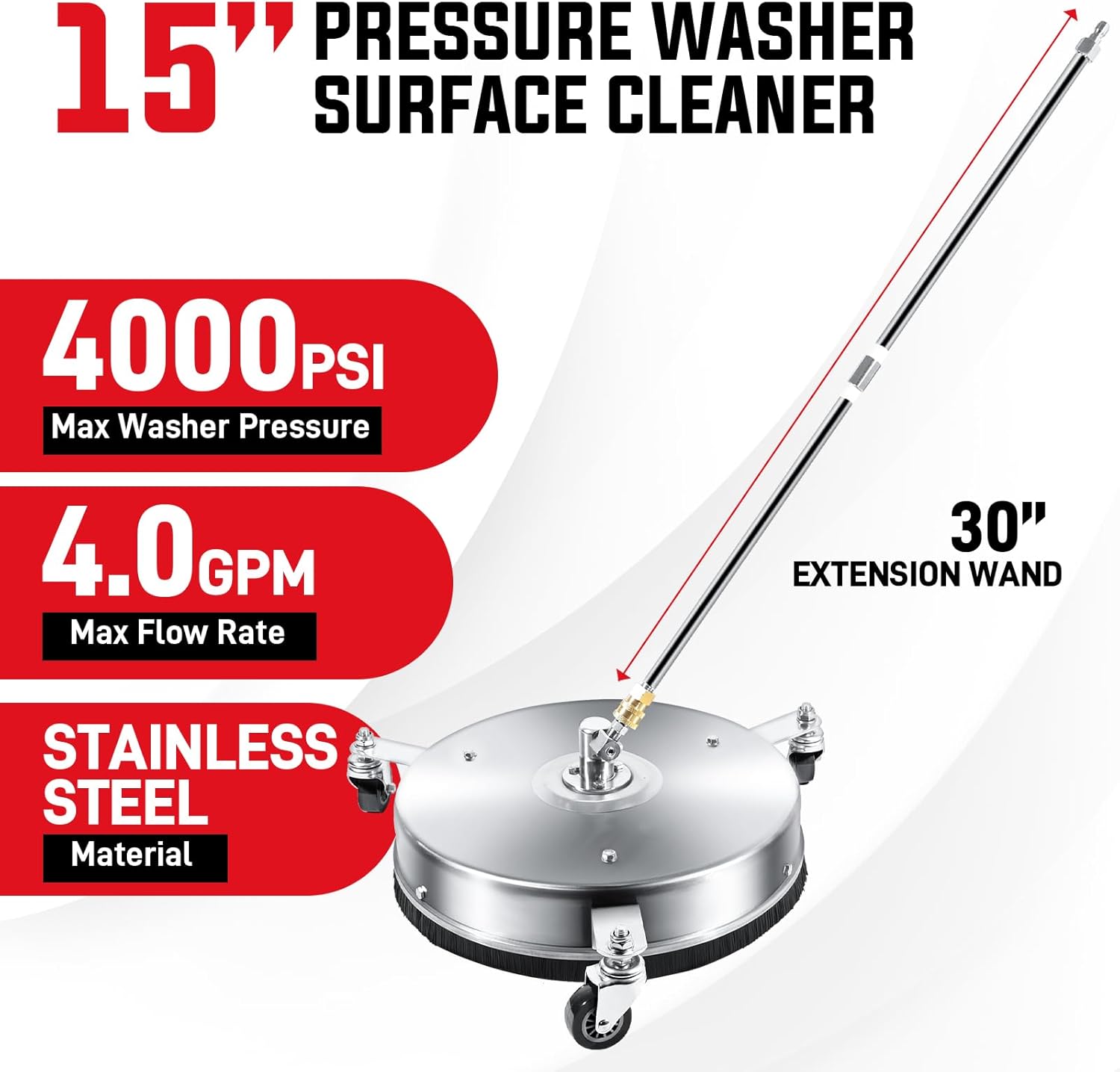 15'' Surface Cleaner 4500 PSI