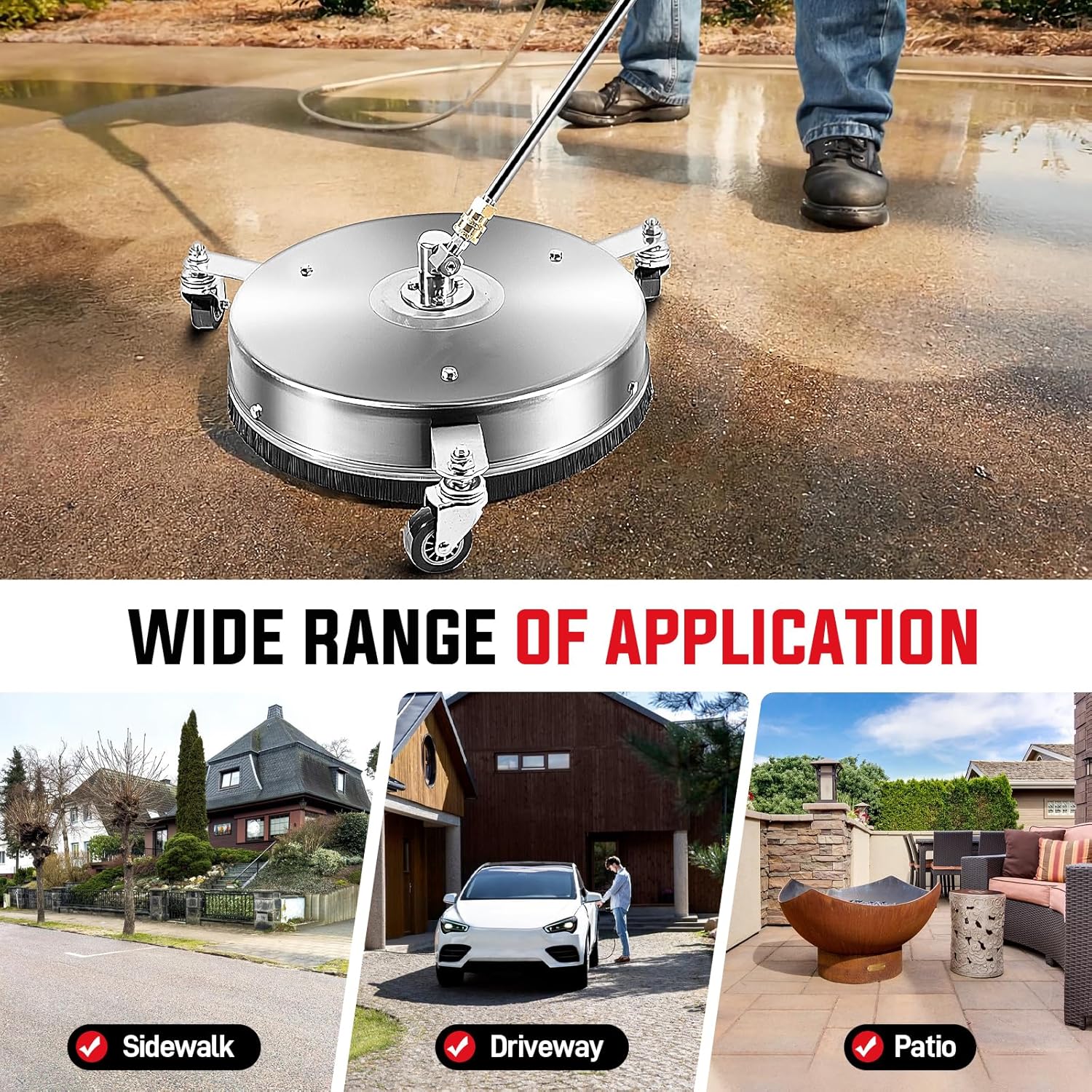 15'' Surface Cleaner 4500 PSI
