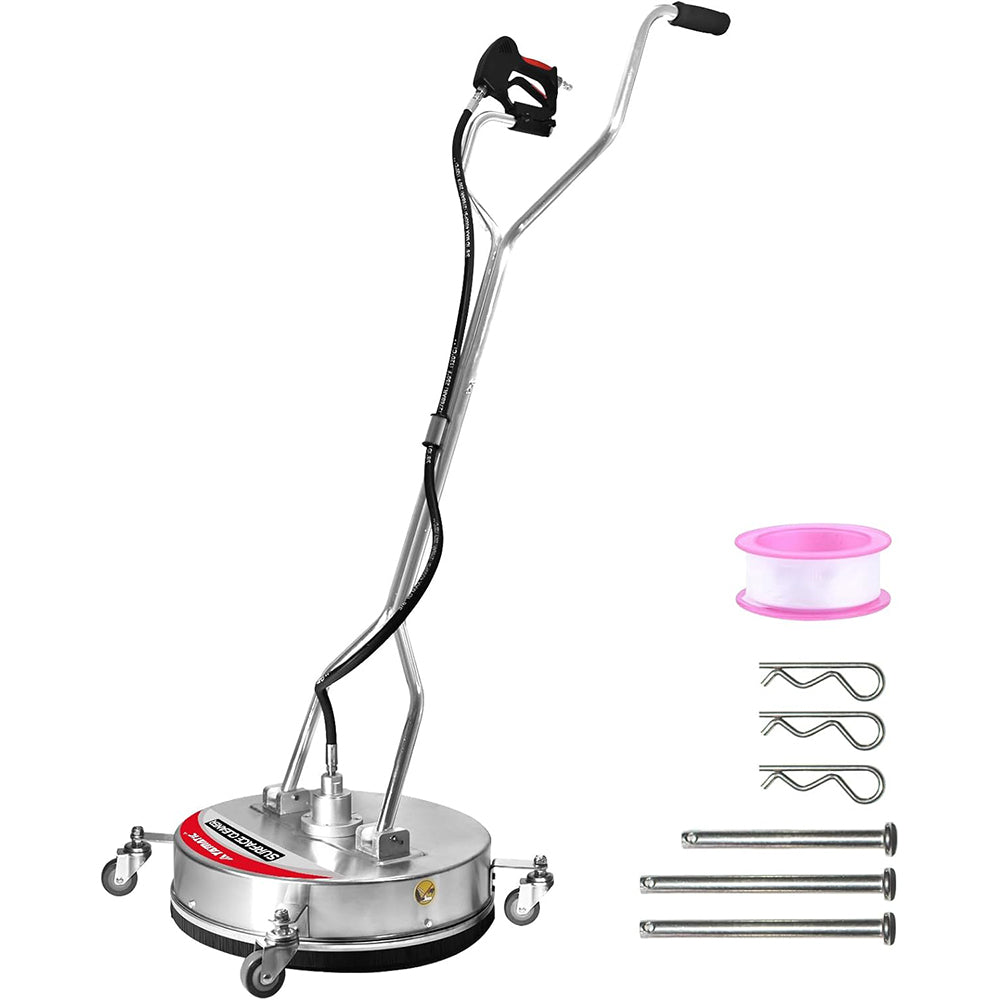 21" Surface Cleaner Stainless Steel House 4500 PSI 5.0 GPM