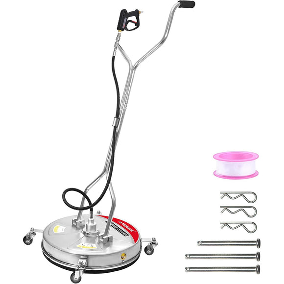 24" Surface Cleaner Stainless Steel House 4500 PSI 5.0 GPM