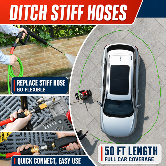 Short Gun & Flexible Hose Cleaning Set