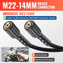 25FT Kink Resistant Pressure Washer Hose 3200 PSI-6