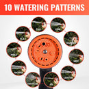 50FT Durable 5/8'' Garden Hose with Nozzle-6