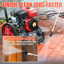 Turbo Nozzle with 5 Spray Nozzles 3000 PSI 4.0 GPM-6