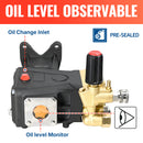 Triplex 1" Shaft Pump 4400 PSI 4.4 GPM-6