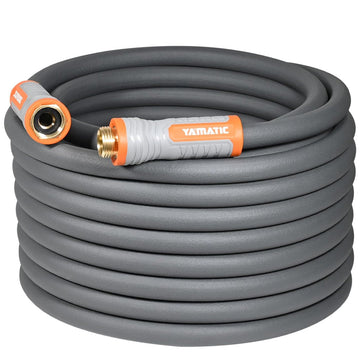 50FT Easy-grip 5/8'' Garden Hose (Grey)