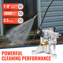 7/8" Shaft Vertical Pump With Tips 3000 PSI 2.5 GPM-7