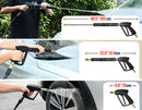 Pressure Washer Gun Kit 3/8" Swivel Inlet 4000 PSI (with 50FT Hose)-7
