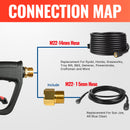 Pressure Washer Gun with Wand 4000 PSI-7