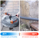 100FT Easy-grip 5/8'' Garden Hose (Grey)-7