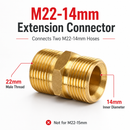50FT Pressure Washer Hose with Extension Adapter-6
