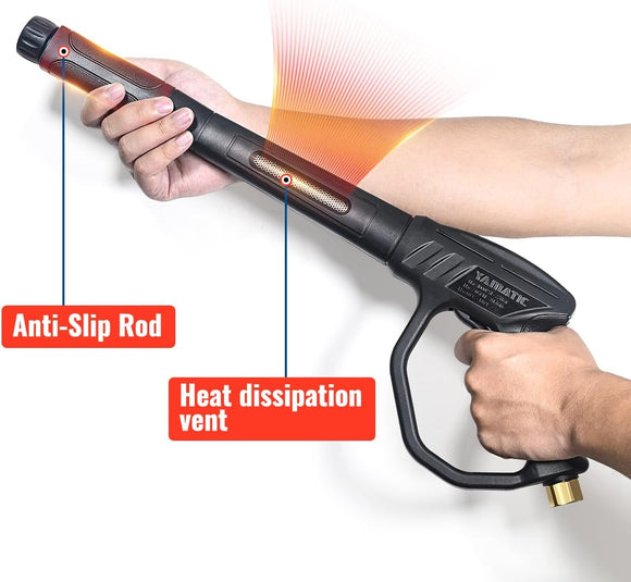Pressure Washer Gun Kit with Adjustable Nozzle 4000 PSI