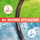 50FT Durable 5/8'' Garden Hose with Nozzle-8