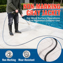50FT 3/8" Non Marking Rubber Pressure Washer Hose Stainless Steel Connect 4200 PSI-8