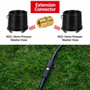50FT Pressure Washer Hose with Extension Adapter-7