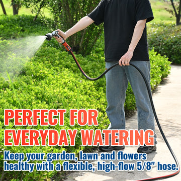 100FT Durable 5/8'' Garden Hose - 0