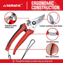 Garden Pruning Shears 2 Pack SK5 Stainless Steel-5