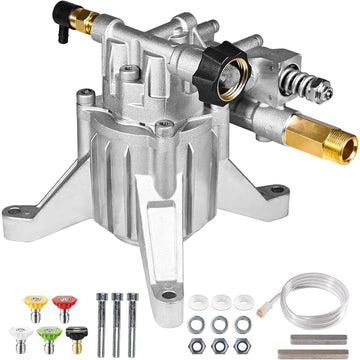 7/8" Shaft Vertical Pump With Tips 3000 PSI 2.5 GPM