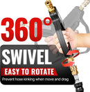 Swivel Short Gun & 3/8" Rubber Hose-4