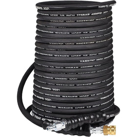 125FT 3/8" Rubber Pressure Washer Hose 4000 PSI