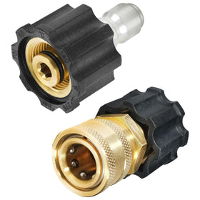 M22 Female to 3/8" Socket & Plug 4000 PSI