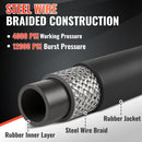 Swivel Short Gun & 3/8" Rubber Hose-8