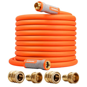 75FT Easy-grip 5/8'' Garden Hose with Quick Connect